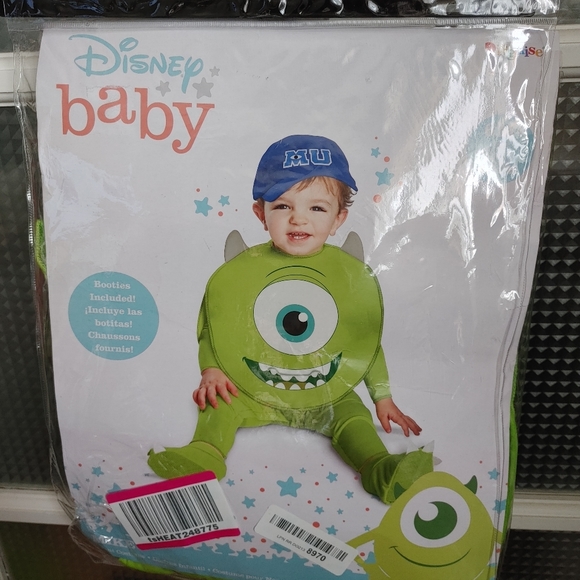Disney Baby Monsters University/Inc Mikey Costume - Picture 10 of 12